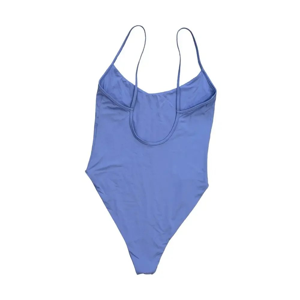 FP x Toast Swim Violet Tulip High Hip One Piece